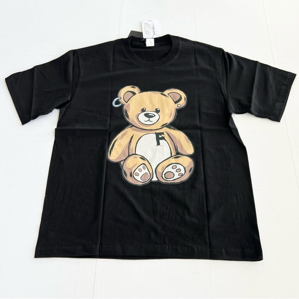 New HEYBIG Graphic Short Sleeve Tee Shirt TH-255 UNISEX SIZE Large Teddy Bear